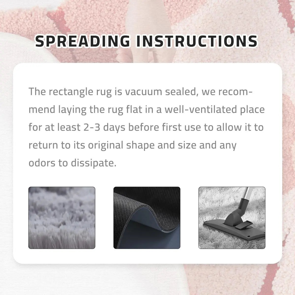 Faux Fur Shag Rug, 1 Count Soft Plush Rug, Comfortable Area Rug, Decorative Carpet for Home Living Room Bedroom #GLOBAL PICKS