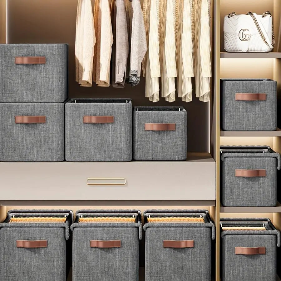 Clothes Storage Box, Durable Clothes Storage Box, Clothes Storage Organiser, Home Organizer for Bedroom Dormitory