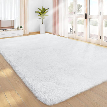 Faux Fur Shag Rug, 1 Count Soft Plush Rug, Comfortable Area Rug, Decorative Carpet for Home Living Room Bedroom #GLOBAL PICKS