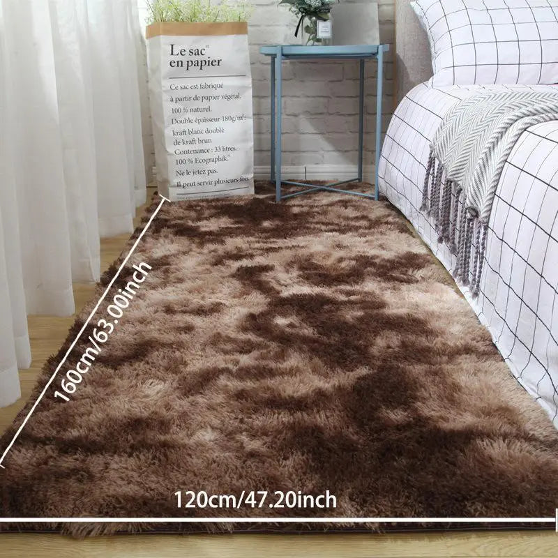 Faux Fur Shag Rug, 1 Count Soft Plush Rug, Comfortable Area Rug, Decorative Carpet for Home Living Room Bedroom #GLOBAL PICKS
