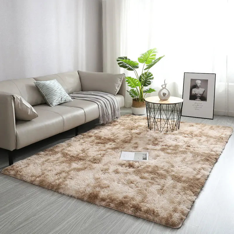 Faux Fur Shag Rug, 1 Count Soft Plush Rug, Comfortable Area Rug, Decorative Carpet for Home Living Room Bedroom #GLOBAL PICKS