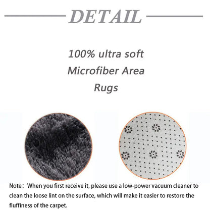 Faux Fur Shag Rug, 1 Count Soft Plush Rug, Comfortable Area Rug, Decorative Carpet for Home Living Room Bedroom #GLOBAL PICKS